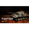 Ferngesteuerter Panzer ASG/IR/Sound/Rauch 1:16 German Panther RTR 2,4Ghz - Heng Long 3819-1U (PRO)